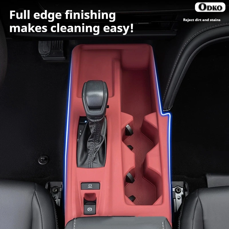 

For Camry 9th generation central control silicone protective pad interior water cup cover accessories