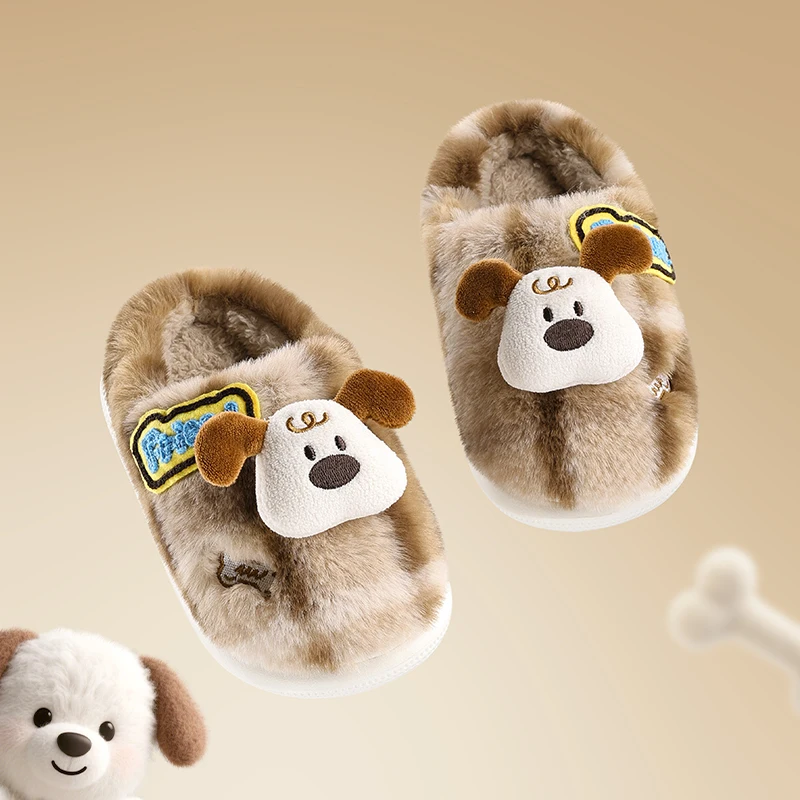 

Веселые зимние хлопковые тапочки Mario для детей, милые домашние тапочки с героями мультфильмов для мальчиков и девочек