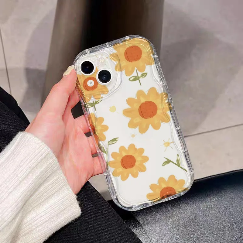 حافظة لهاتف سامسونج جالاكسي A16 5G A15 A25 A14 A04 A05 A05S A55 A56 A36 A35 A34 A04E A06 A32 A26 A50S A50 A51 A73 غطاء شفاف