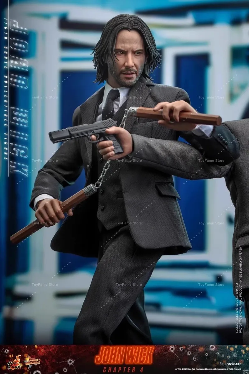 In Stock Original Hot Toys 1/6 MMS729 Killer John Wick Special Edition Action Figure Collection Gift Ornament view 5