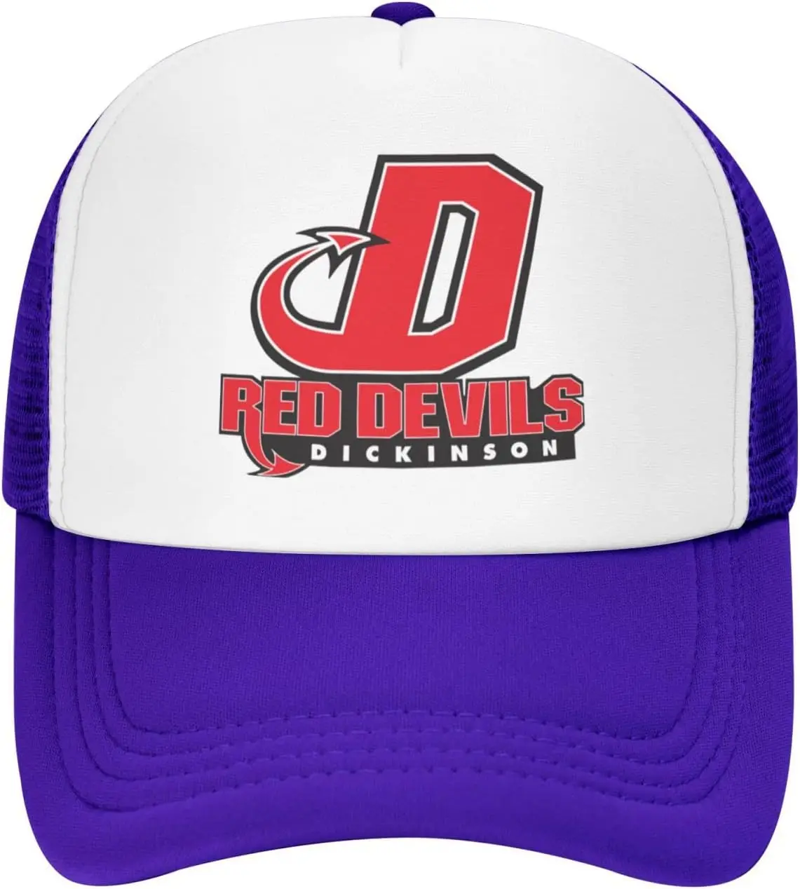 Dickinson College Logo Trucker Hats for Both Men and Women - Mesh Baseball Snapback Hats