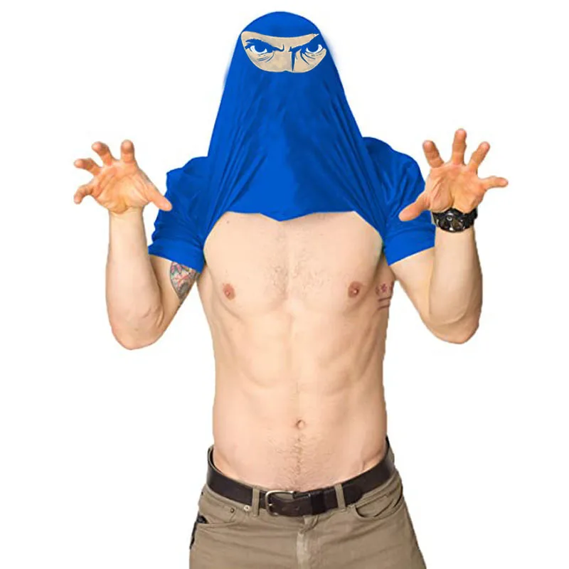 Fragen Sie mich nach meinem spanischen Ninja-T-Shirt Y2k. T-Shirt mit spanischem Spruch „Fragen Sie mich nach meinem Ninja-Verkleidungslook“. Personalisierte Kleidung als Geschenk. – Detail 12