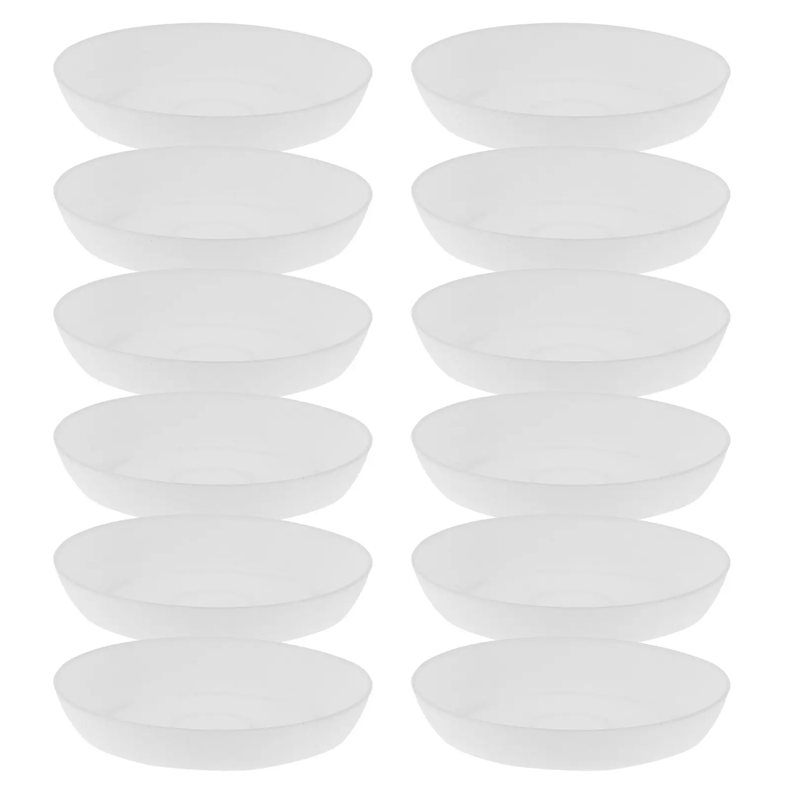 24Pcs Plant Pot Saucers Thick Plastic Round Flower Pot Trays 11Cm Indoor Outdoor Garden Base Succulent Bonsai Planter Water Drip