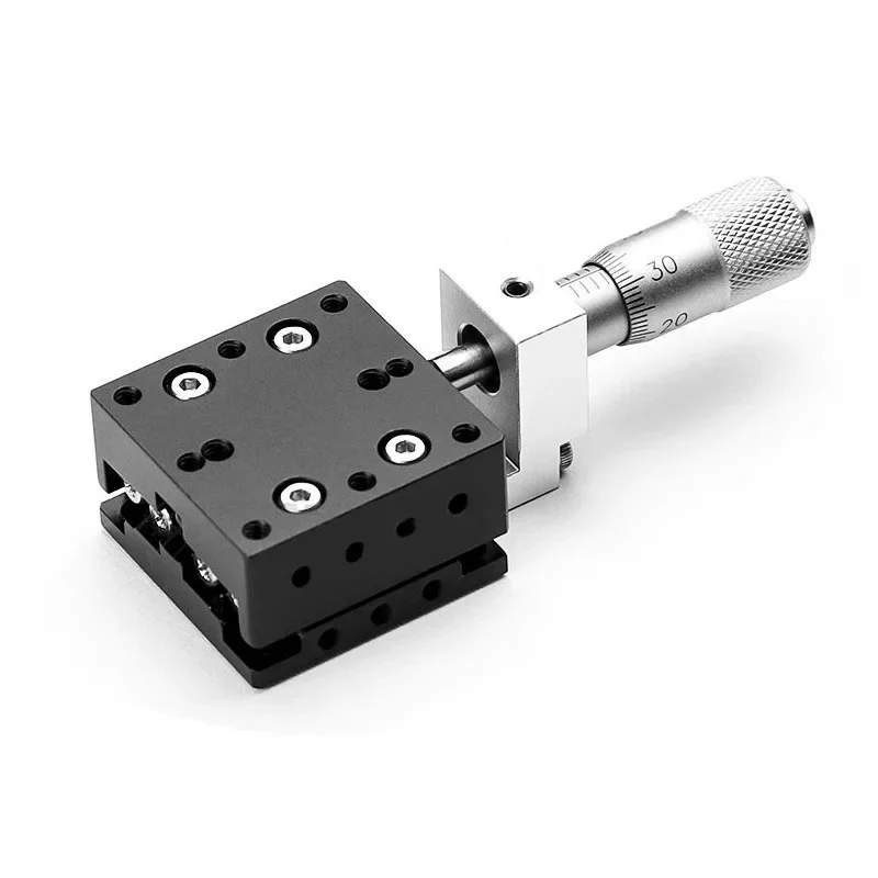 Suitable for x-axis manual precision displacement platform cross roller guide type moving slide LX/40/60/80/125