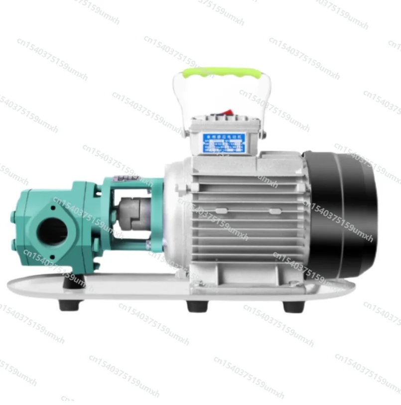 Stainless steel Gear Pump Electric Oil Pump High Viscosity Engine Oil Hydraulic Oil 220V 380V WCB 370/550/750W