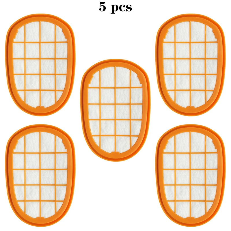 3/5 Stuks Stof Katoen Filter Voor Philips Fc6812 6814 6823 6827 6908 Stofzuiger Vervangnet Filters Onderdelen