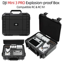Para DJI Mini 3/Mini 3Pro funda a prueba de explosiones Mini 3Pro bolsa portátil caja impermeable carcasa dura funda de gran capacidad