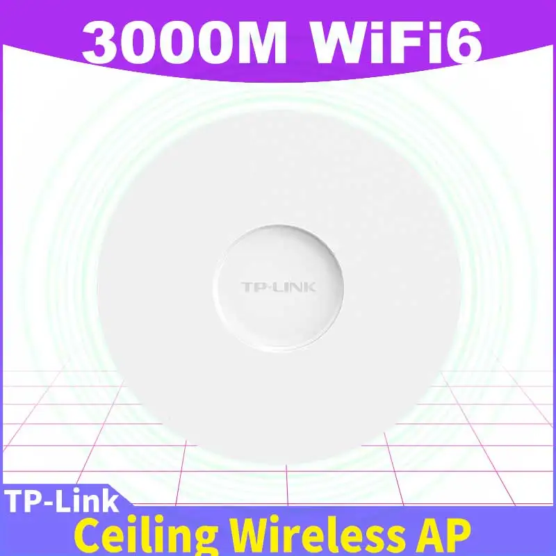 Tp-link AX3000 Ubiquiti Access Point Dual Band Gigabit Wireless Ceiling  11AC Hotspot Wifi 5G Signal Amplifier