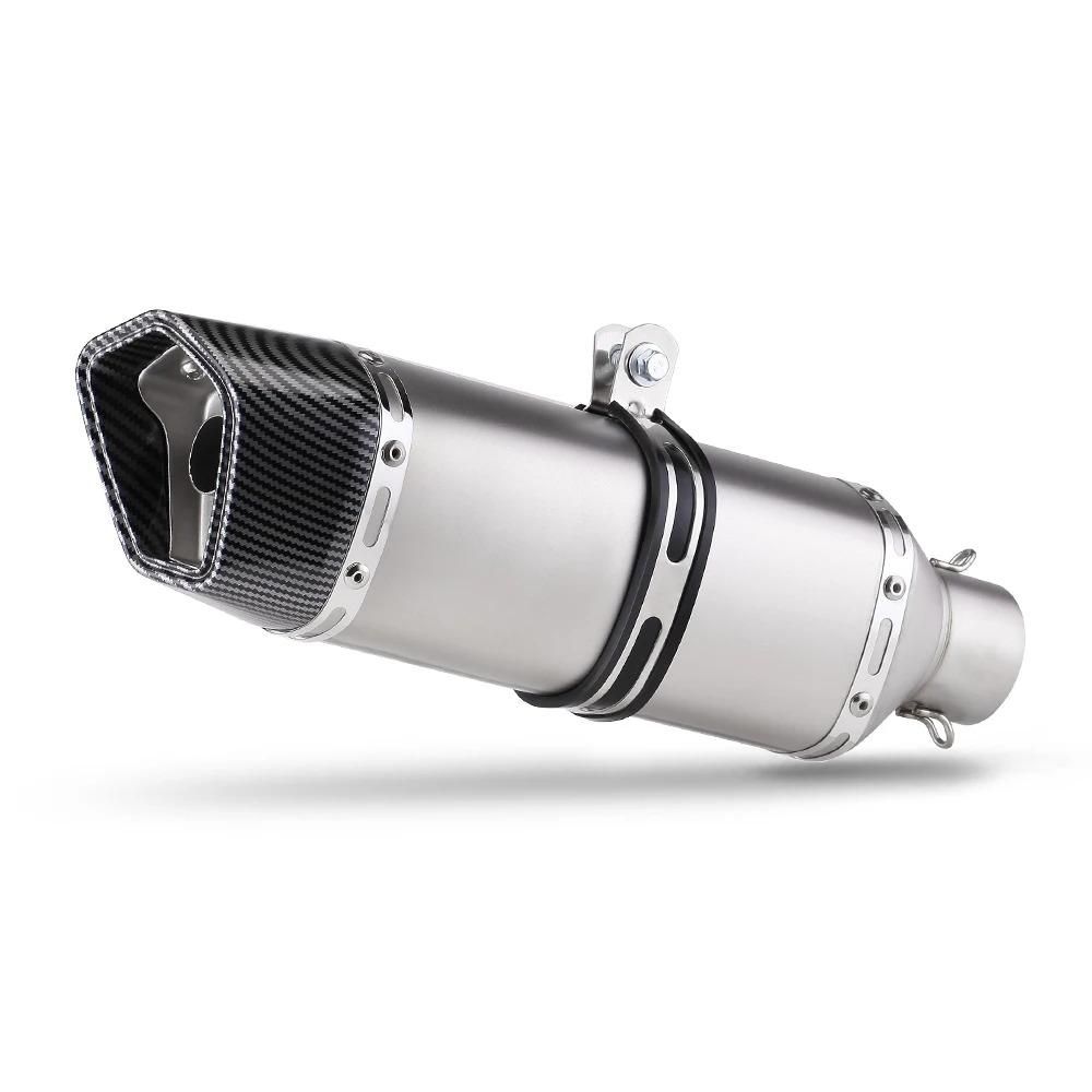 

SXLL Universal 51mm Motorcycle Exhaust Silenciador for CBR500 CB650R RC390 Z800 Pcx160 Ninja250sl Cb500f Xsr700 R25