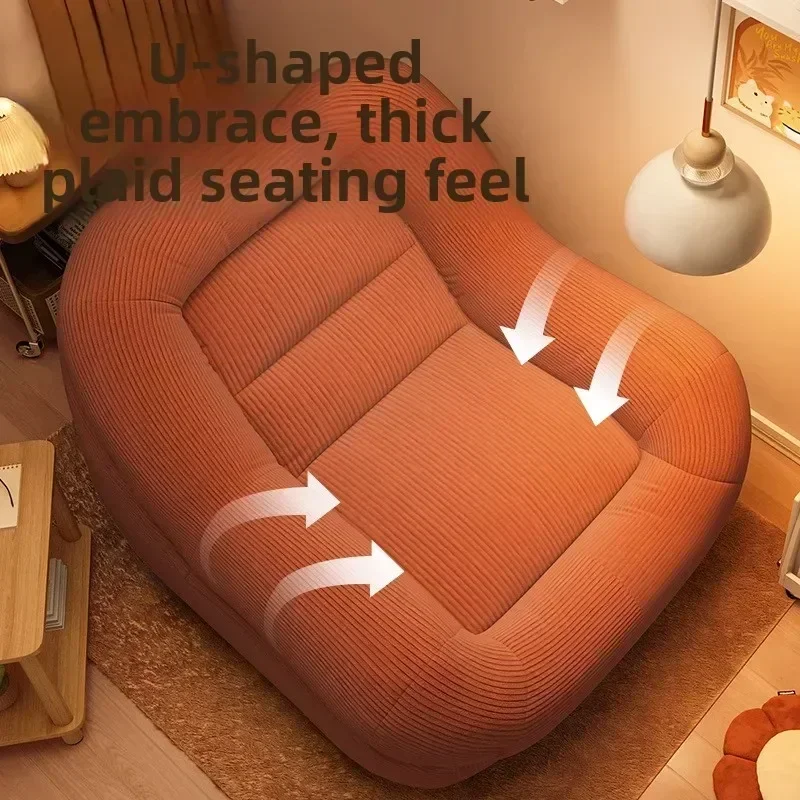 Household GoodsLazy Sofa Nest Sofa Tatami Balcony Bedroom Small Sofa Balcony Leisure Single Recliner