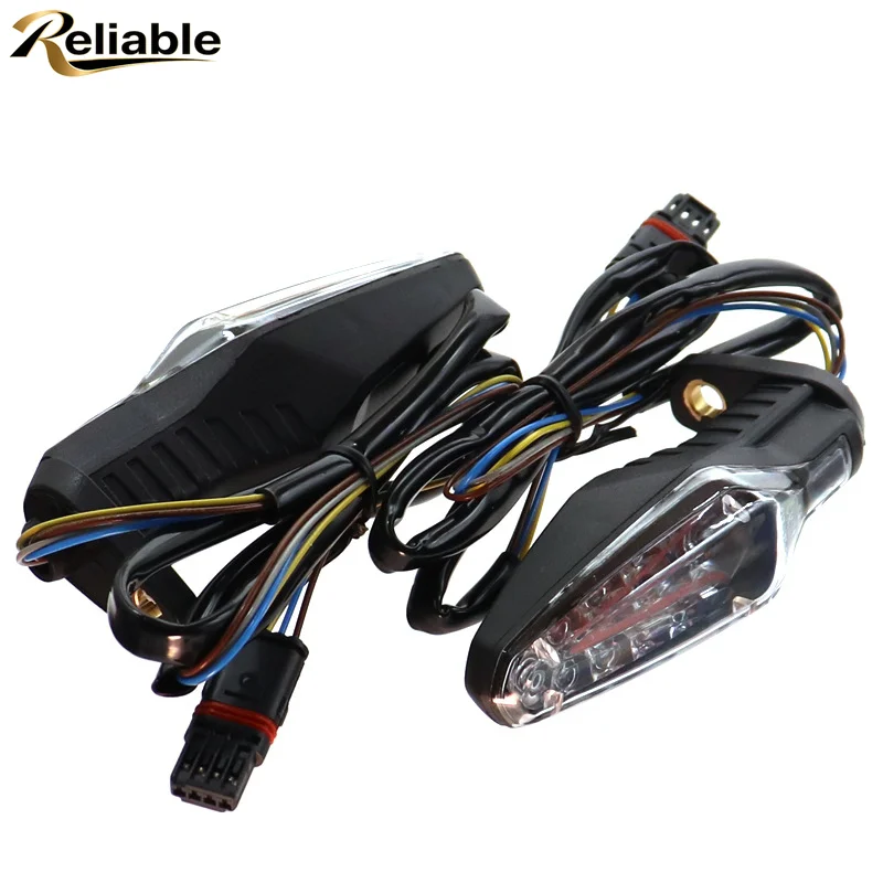 ل BMW R1250GS ADV M1000RR S1000RR S1000XR S1000R F900GS R1300GS دراجة نارية LED بدوره إشارة الفرامل الخلفية الذيل ضوء وامض مصباح