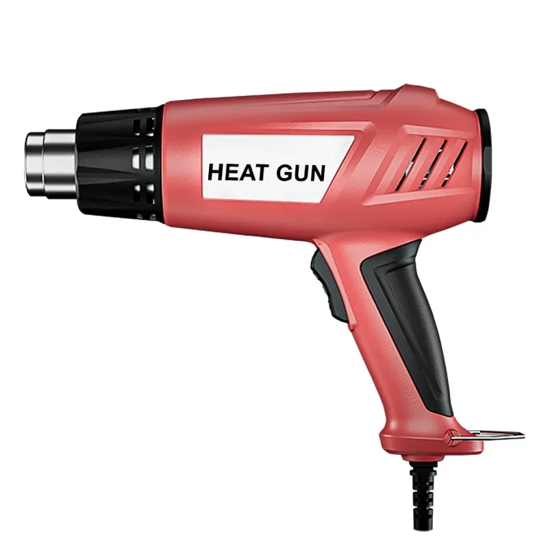 Small Industrial Grade Two-stage Temperature Regulating Hot Air Gun Car Film Coating Baking Gun Strong Wind Power