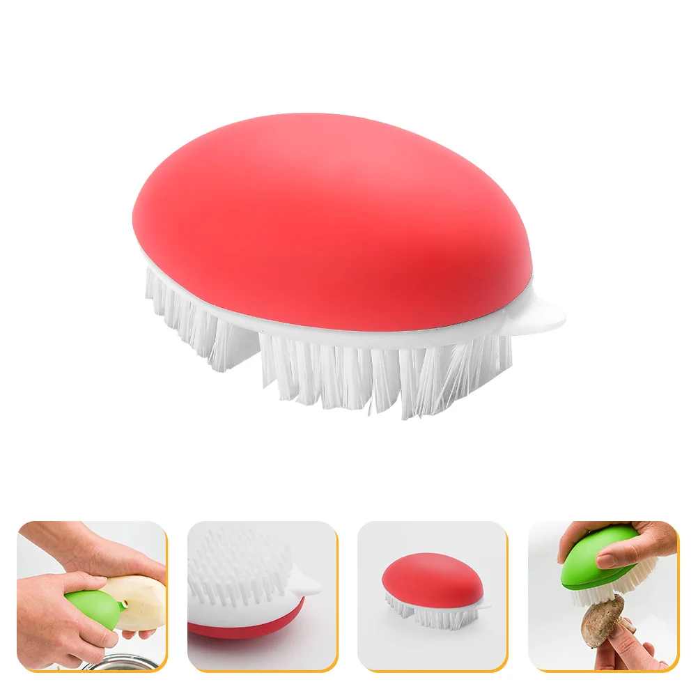 

Vegetable Brush Scrubber Pp Pa Material For Potato Carrot Fruit Cleaning Kitchen Tool Household