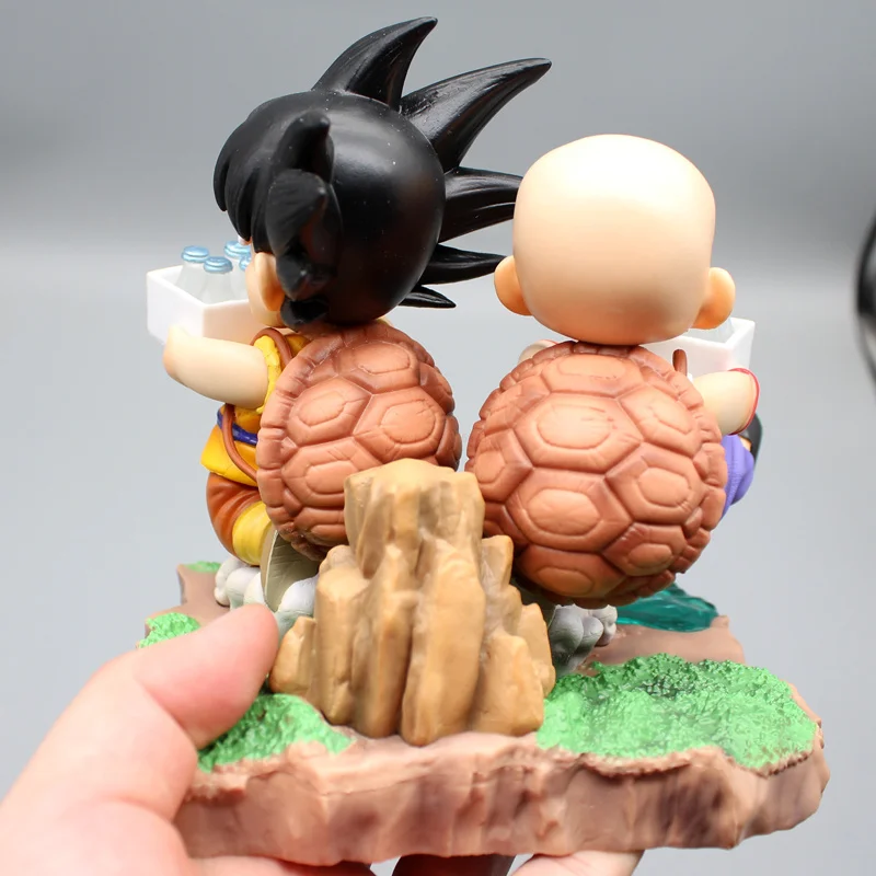 15Cm Drakenbal Z Figuren Kuririn Goku Anime Figuur Dbz Action Figures Pvc Standbeeld Beeldje Kuririn Goku Model Pop Speelgoed Kids