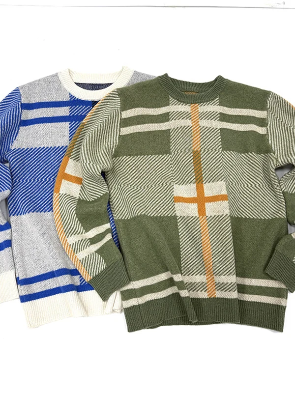 

High-End Wool Camere Blend Winter Super Soft Thi Warm Sweater Large Size Casual Overhead Faion Urban Sle Long Sve ...