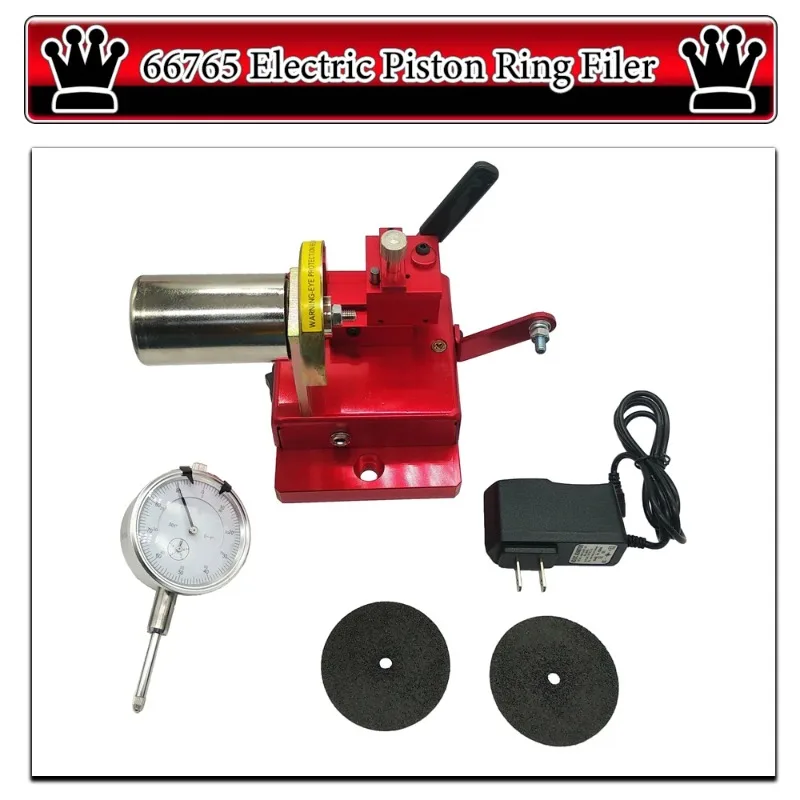 Universal 66765 Electric Piston Ring Filer To-ol and take with 2 Grin-ding Wheels Instructions Included