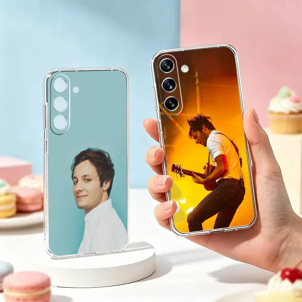 Funda transparente para teléfono Vianney Dumbo-O Singer para SamsungA10,12,20,21S,30,31,40,50,51,52,70,71