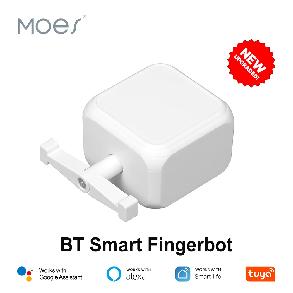 

Bluetooth-Compatible Button Controller App Control Wireless Light Button Pusher Robot Rechargeable Light Button Presser for Home