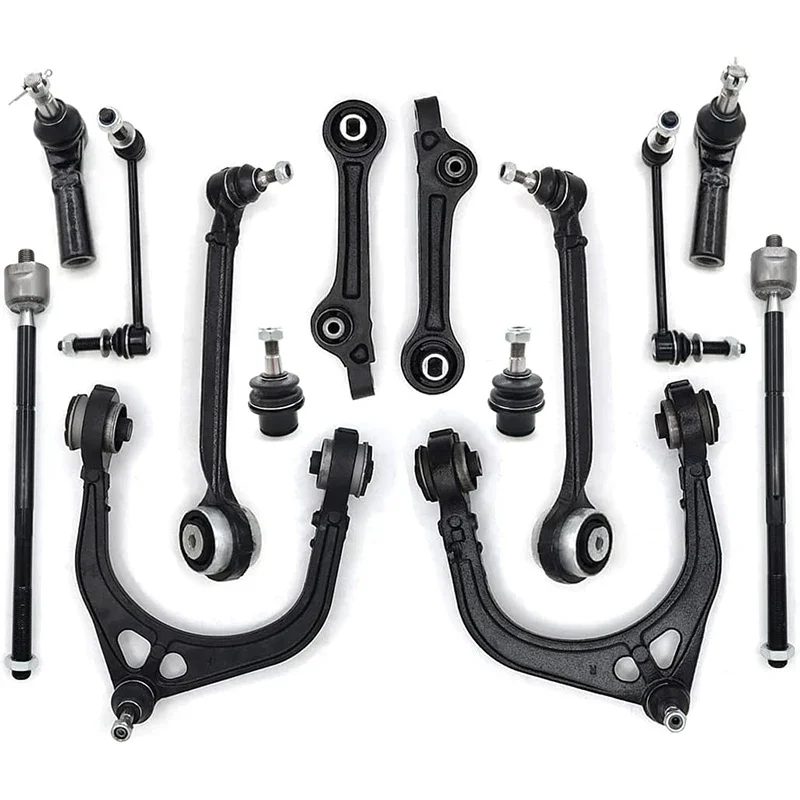 

K620177 K620178 K010535 K010536 Control Arm W/Ball Joint Tie Rod Sway Bar Suspension Kit Compatible With 2011-2014 Chrysler 300