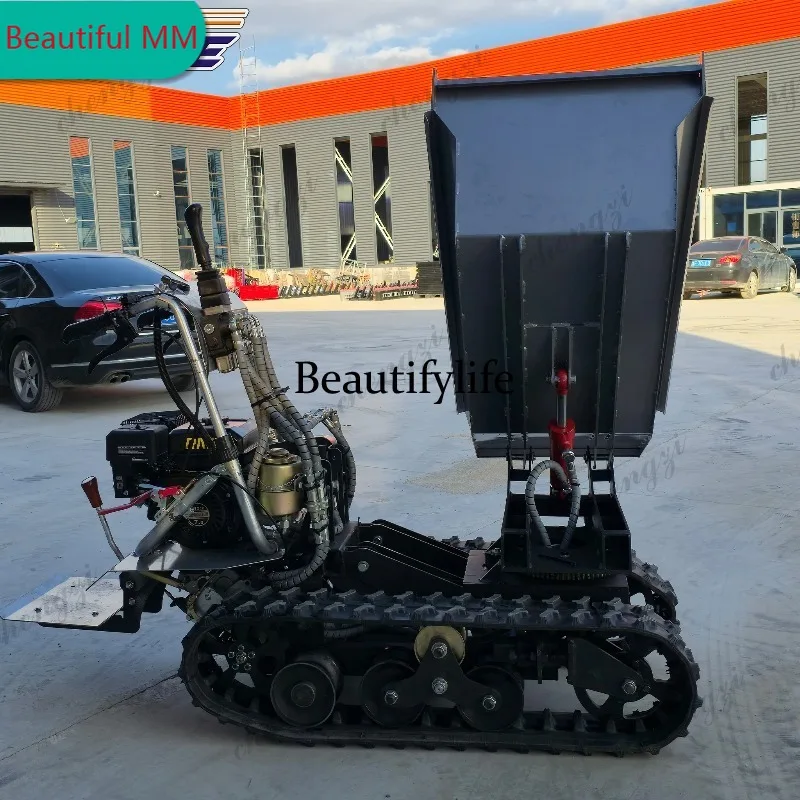 M138 Multi-Functional Mini Dumper Truck Manufacturer Crawler Mini Dumper Mini Tipper Dump Trucks