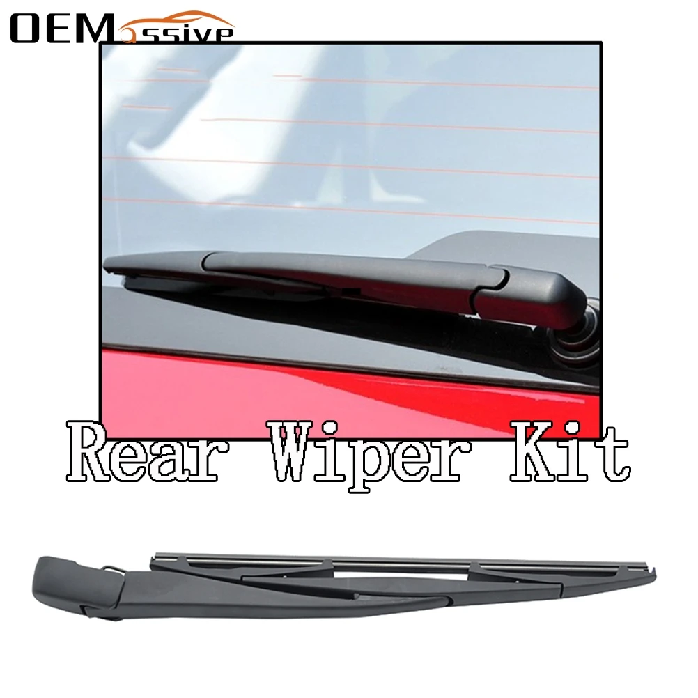 Rear Window Windshield Wiper Arm Blade Set Kit For Mitsubishi Pajero Outlander For Honda Odyeesy Jade 2013 2014 2015 2016