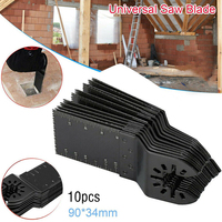 10pcs Oscillating Multi Tool Cutting Saw Blades Cutter Blade Set For Black&Decker Multitools Power Tools Accessories