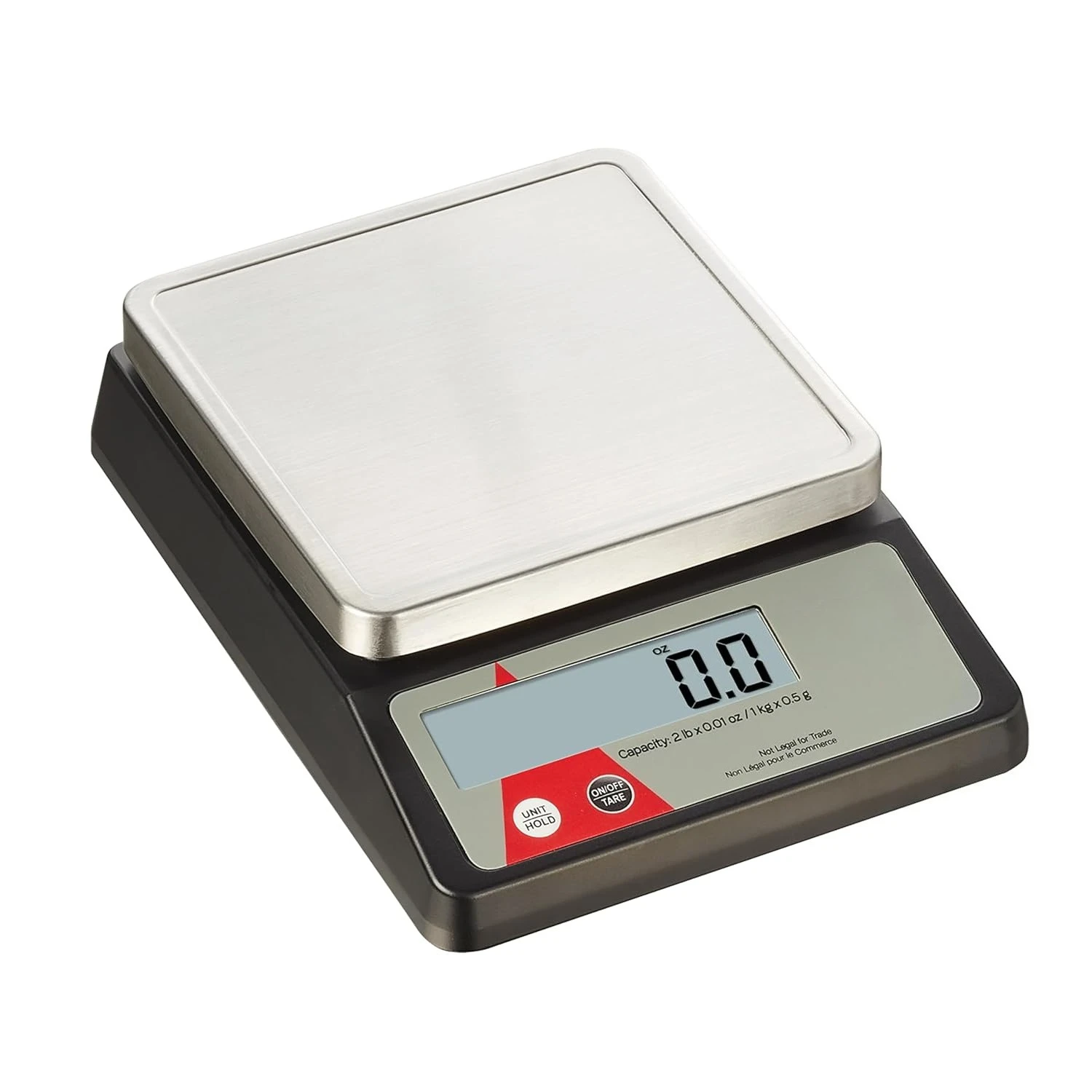 Digital Scale Stainless Steel 32OZ Compact with Tare Hold Function Precise Portion Control for Food Weighing