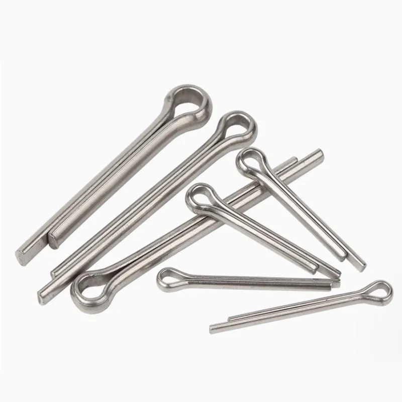 304 Edelstahl M6 M8 U-förmige Feder-Splintenstifte, Haarnadel, geteilte Klemme, offene elastische Clip für Auto