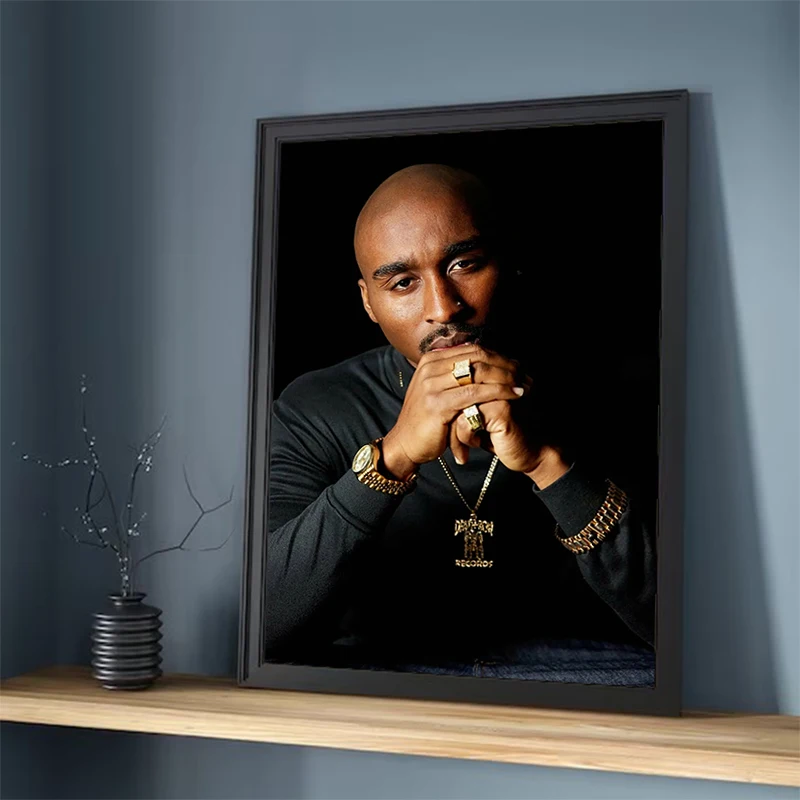

Hip Hop Singer T-Tupac Picture on the Wall Decor Wall Decoration for Home Decorations Painting on Canvas Decorative Paintings