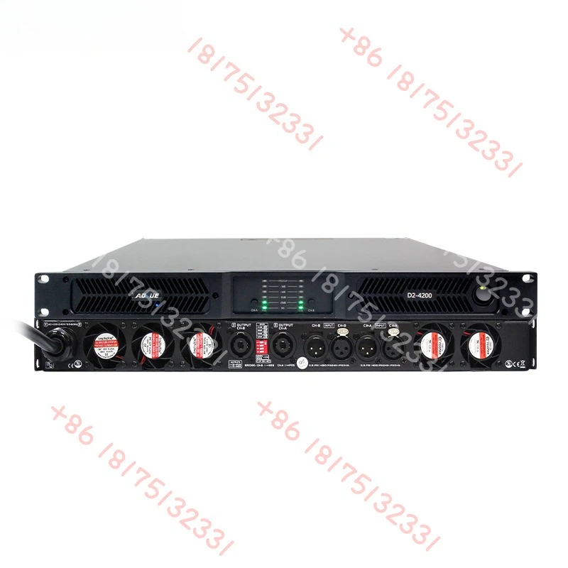 Aoyue D2-4200 Made in China Subwoofer Digital Power Amplifier 5000 Watts 2 Channel
