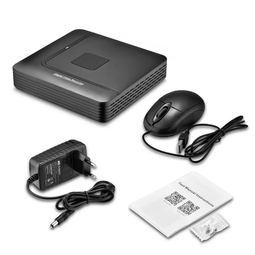 

Gadinan 9CH /16CH Security CCTV Mini NVR H.265+ Max 8MP HD 4K Output Face Detection Video Recorder Motion Detection P2P CCTV NVR
