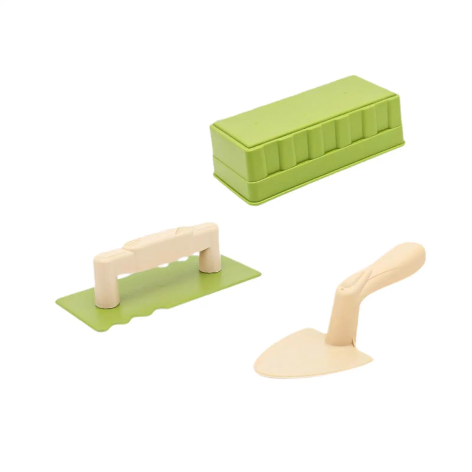 Kit 3x para construcción de Sandcastle y muñeco de nieve con accesorios