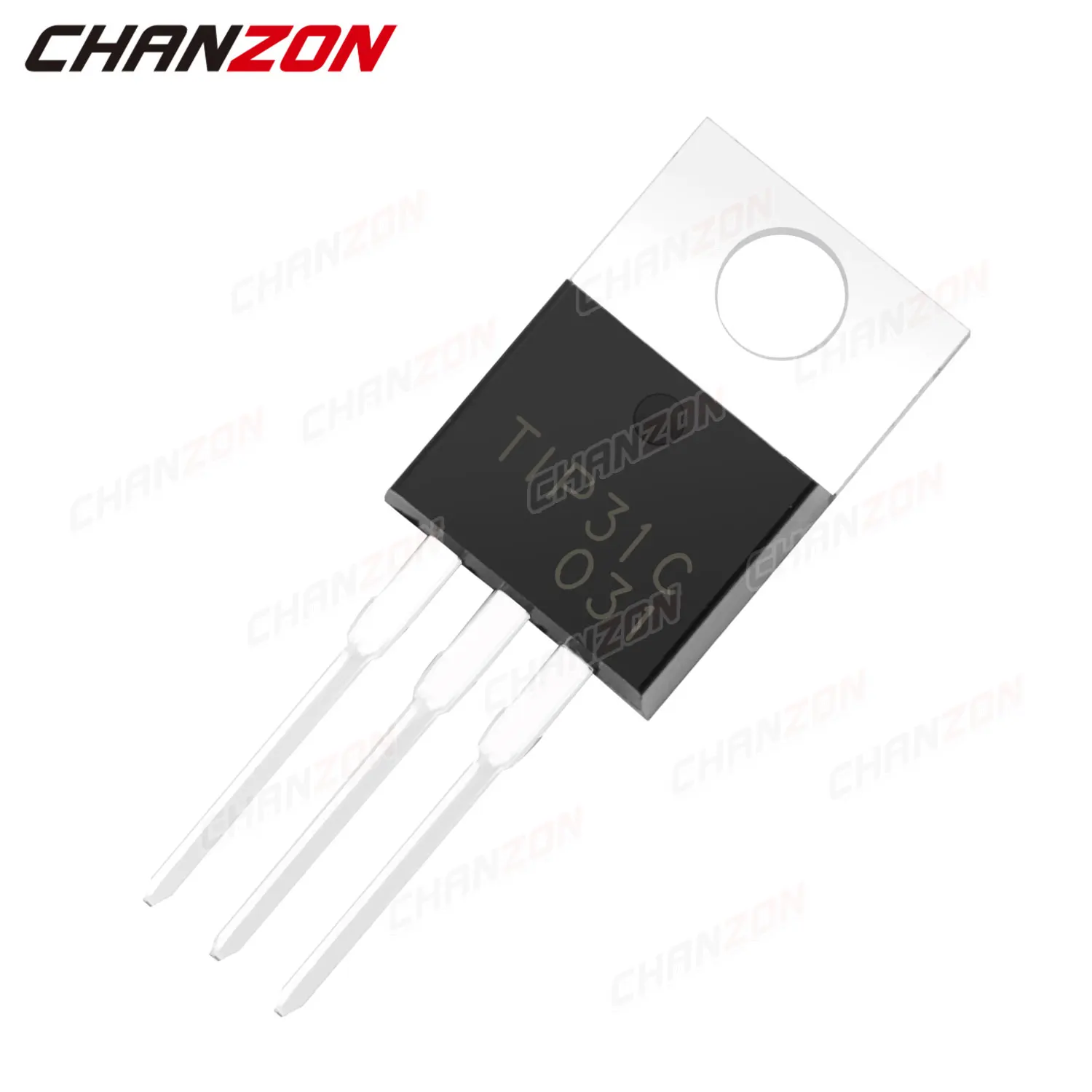 10pcs TIP31C TO-220 NPN Darlington Power Transistor Bipolar Junction BJT Powerful Triode Tube Fets 3A 100V Integrated Circuits