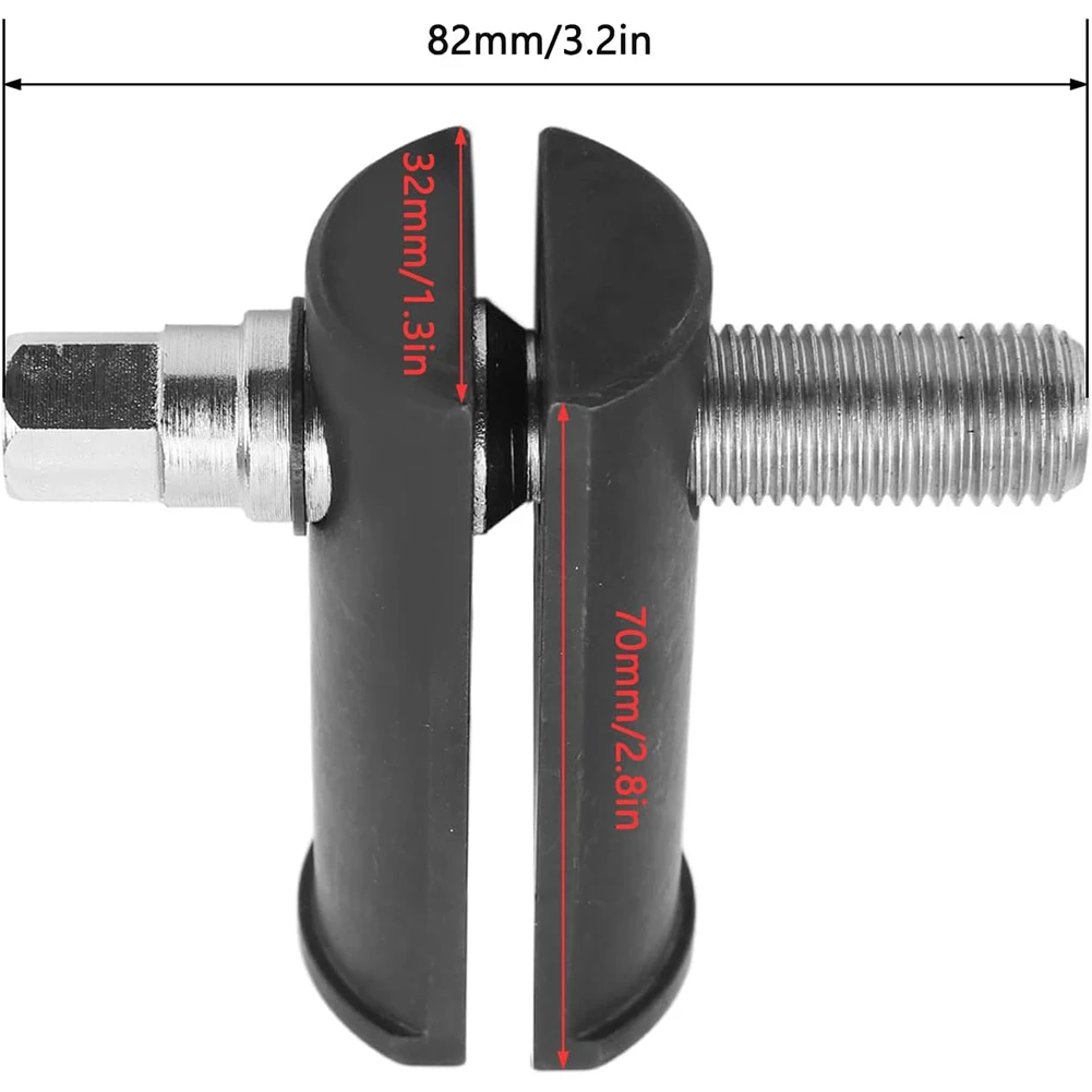 Strumento di rimozione della corsa del cuscinetto dello stelo dello sterzo del motociclo dispositivo di rimozione della corsa del cuscinetto per corse ID da 1-1/8 pollici a 2-5/8 pollici