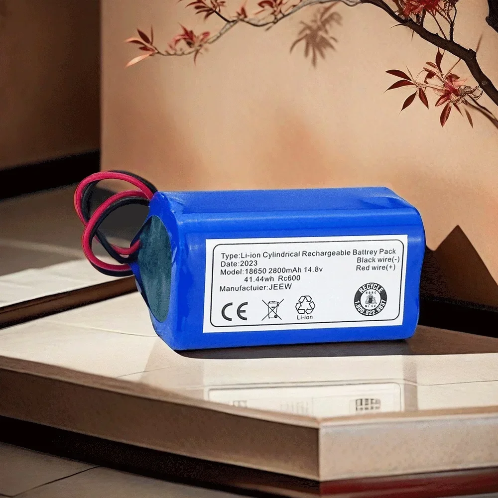 New 14.8V 4800mAh SM 3P Plug Li-ion High-capacity Battery Pack For Airrobo P20 Robot Vacuum Cleaner