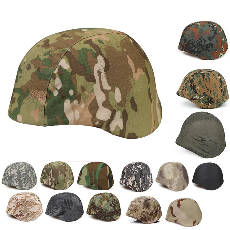 M88 Helmet Cover High-Strength Military Camouflage Paintball Multicam Green M88 Helmet Protective Covers Hunting Helmet Cap