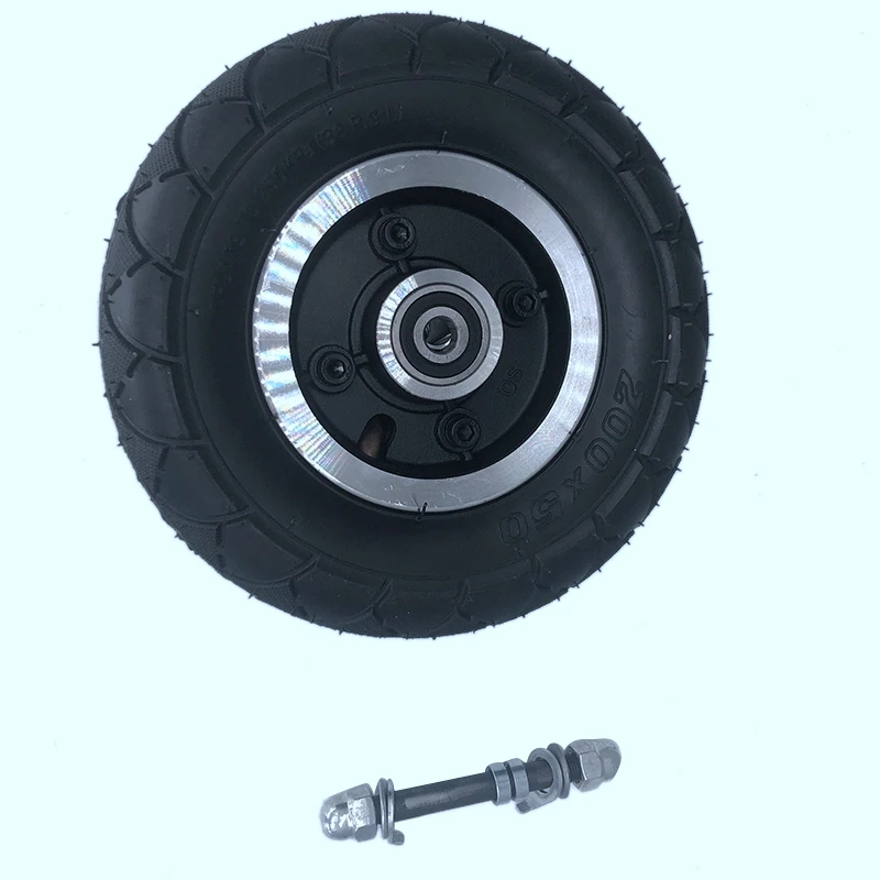 

200X50 Electric Scooter Tyre With Wheel 8 Inch Scooter Tyre Wheel Pneumatic Tire Electric Vehicle