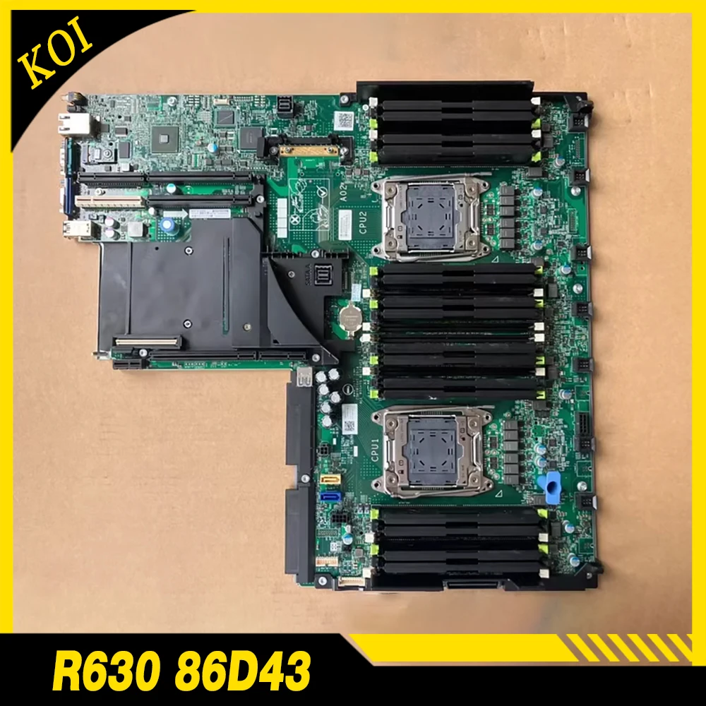 For DELL R630 server motherboard CNCJW 2C2CP 86D43 C612 rack mounted