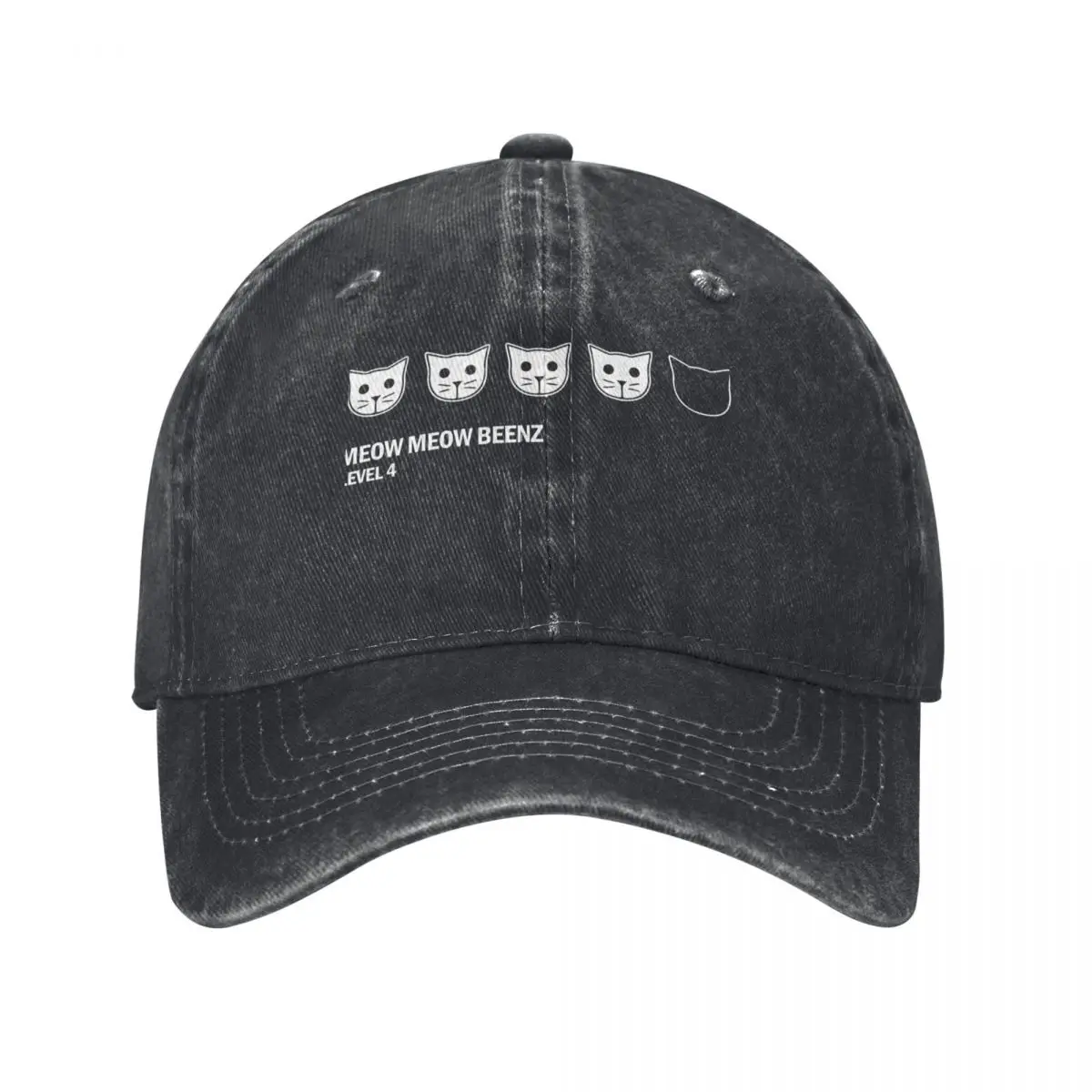 Meow Meow Beenz Level 4 Baseball Cap sun hat Sun Cap Men's Baseball Women's