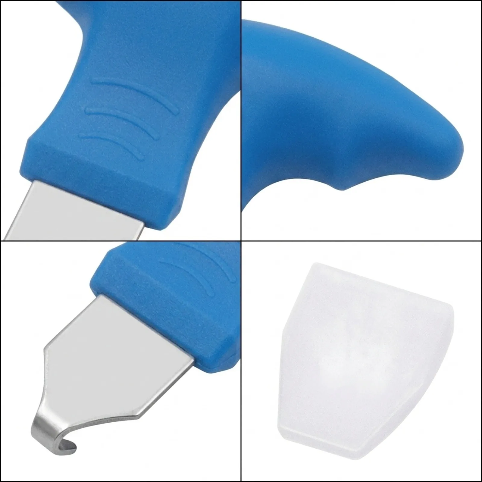 Alloy Steel Watch Back Cover Remover Tool with PP Plastic Handle for Precision for access to Watch Internal Mechanisms