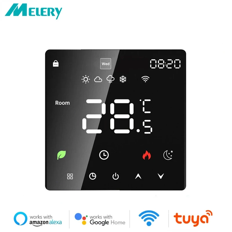 Tuya WiFi Smart Thermostat Temperature Controller Water Electric Floor Heating Gas Boiler App Voice Control by Alexa Google Home