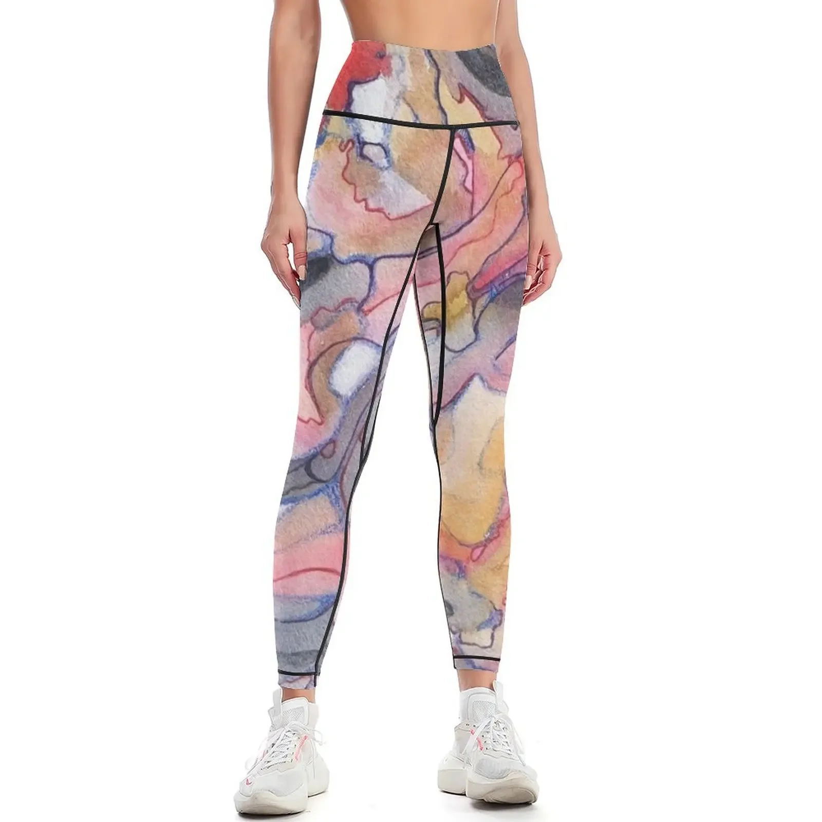 

Inside My Body - Hormones Leggings Women's sports Sports pants woman push up legging sports woman gym Womens Leggings