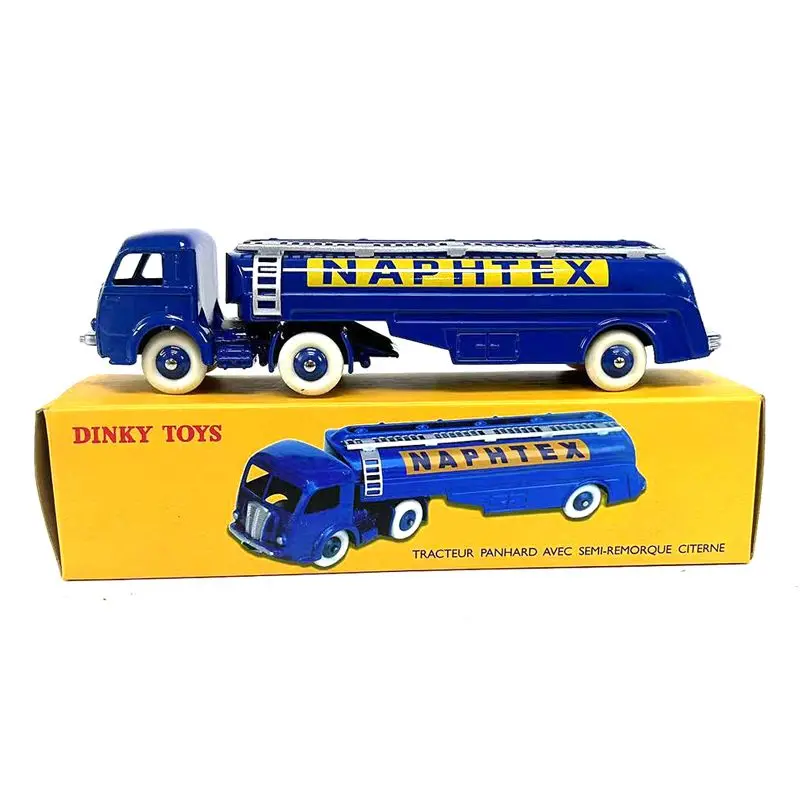 

1:43 TRACTEUR PANHARD AVEC SEMIREMORQUE CITERNE, легкосплавный автомобиль, литье под давлением и игрушечный автомобиль, модель миниатюрной масштабной модели автомобиля для детей