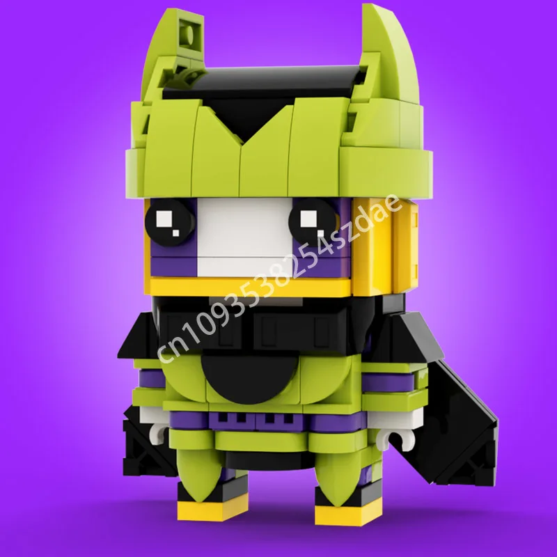 

195 шт. MOC Perfect Cellss Brickheadz строительные блоки дети DIY творчество Рождественская игрушка подарок конструкция пластик образовательный