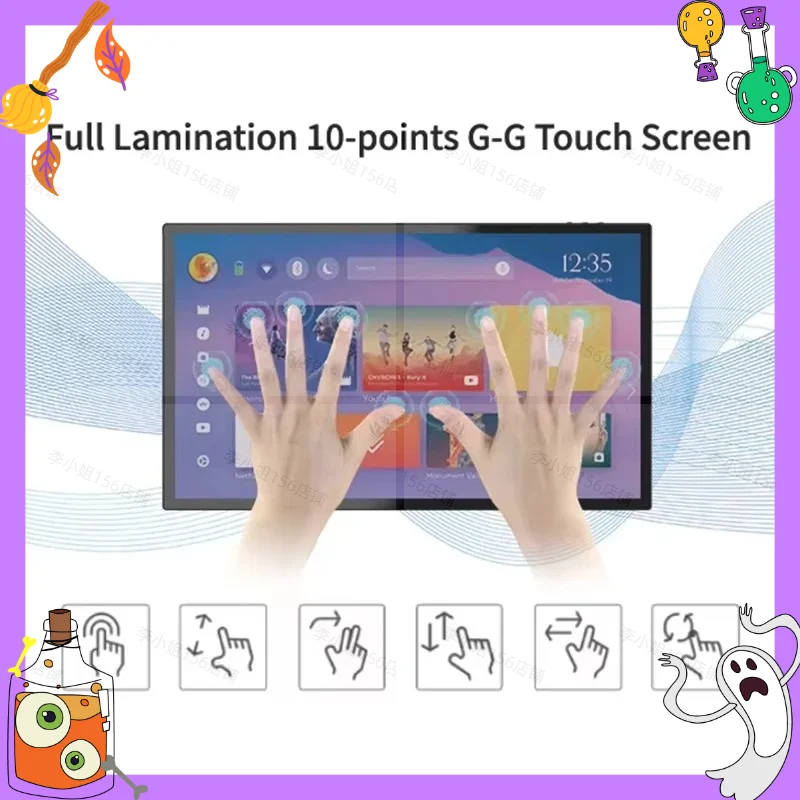 2026new 15.6 inch Touch Screen Android 14 Smart Home Panel,RK3576s 8-core Ultra-thin POE Calender Tablet, Wall Mount Digital Pho view 5