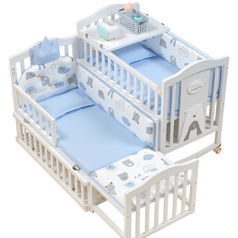 Multifunction Baby Wood Cot Crib for Sale Manufacturer