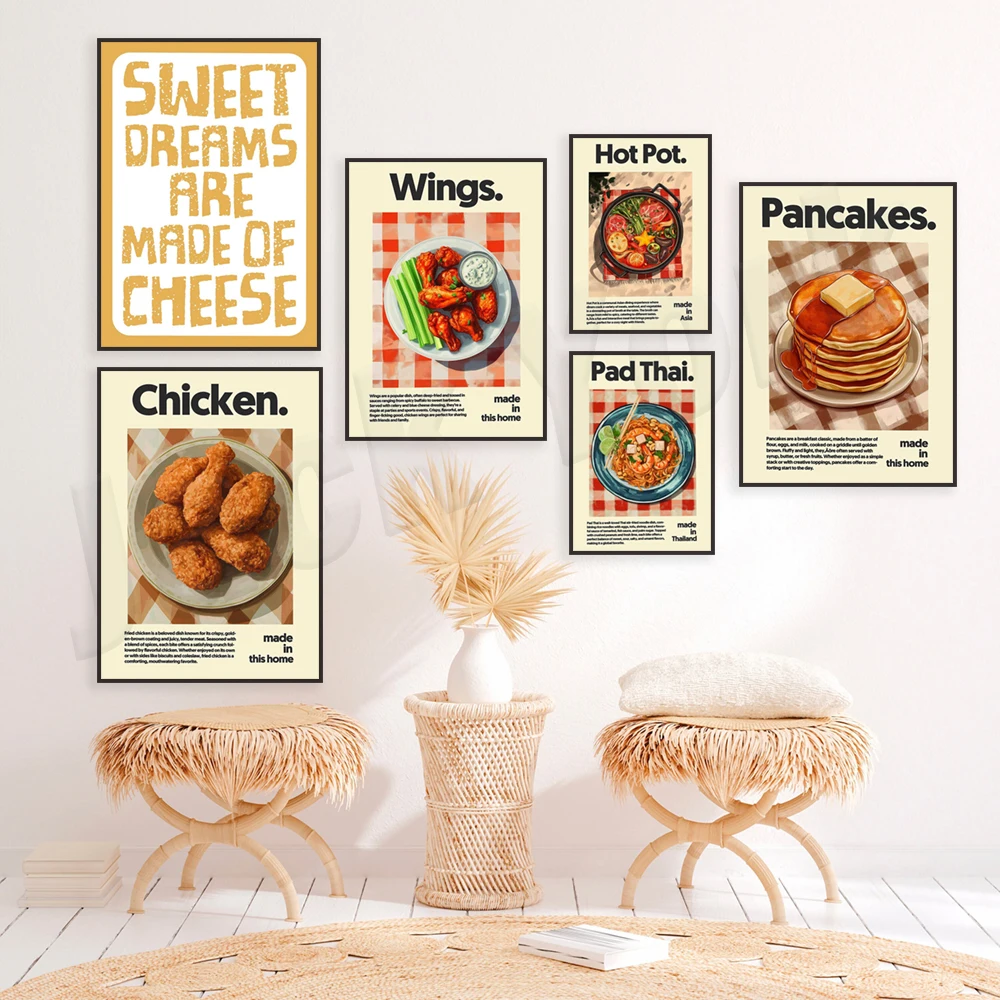 Affiches de poulet frit, Sub t - Coffee Tea Thai avis et prix