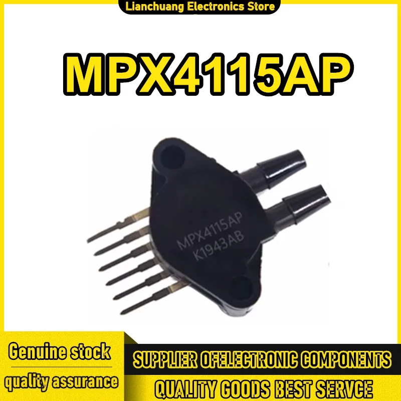 

MPX4115AP MPX4115 SIP-6 Новый оригинальный однокристальный кремниевый датчик давления