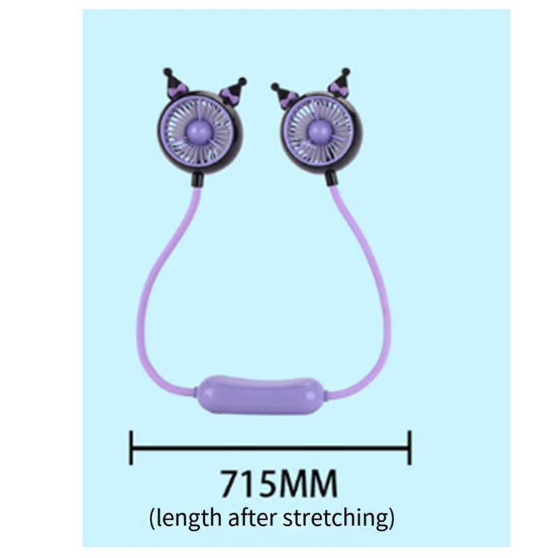 مروحة كهربائية لطيفة خالية من اليد ، مروحة شخصية يمكن ارتداؤها ، تعمل بالبطارية للومضات الساخنة ، المنزل ، من من من من من من نوع mAh
