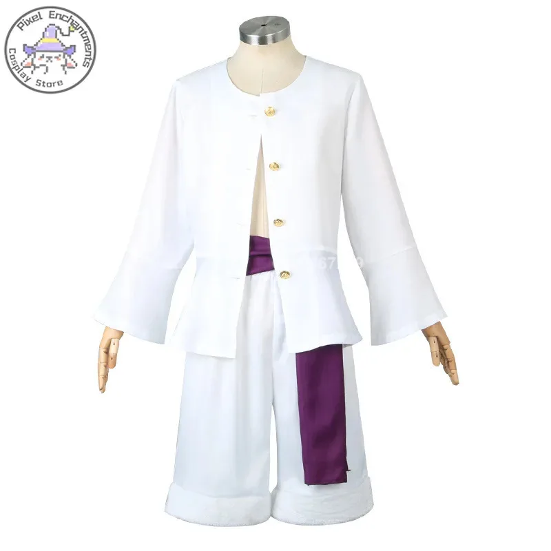 أزياء القرد D لوفي أنيمي التأثيرية نيكا لوفي والعتاد الخامس هيليوس نيكا وانو لعب الأدوار قبعة موحدة لحفلات الهالوين #6